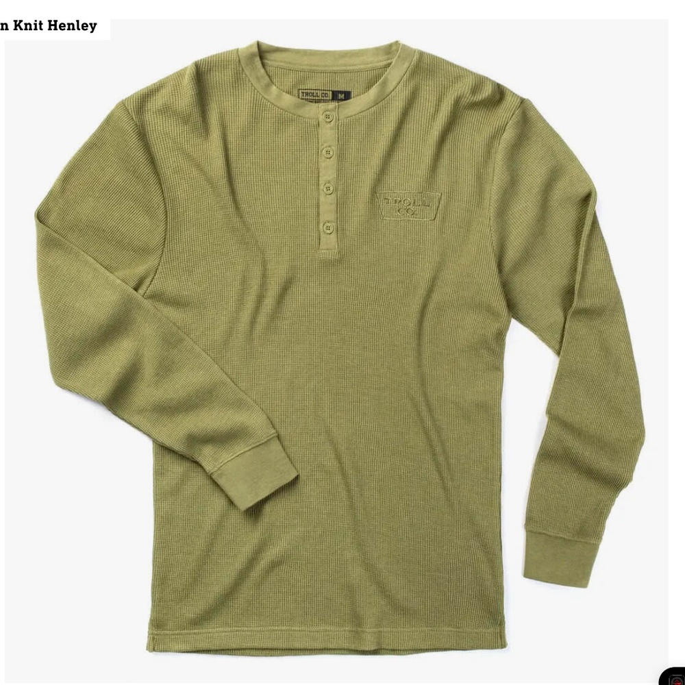 Troll Co Ironman Knit Henley MUSK Large